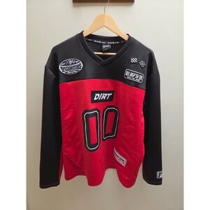 Switch Remarkable Racing Jersey Mens Large Red Black Dirt 00 Motocross SF3019